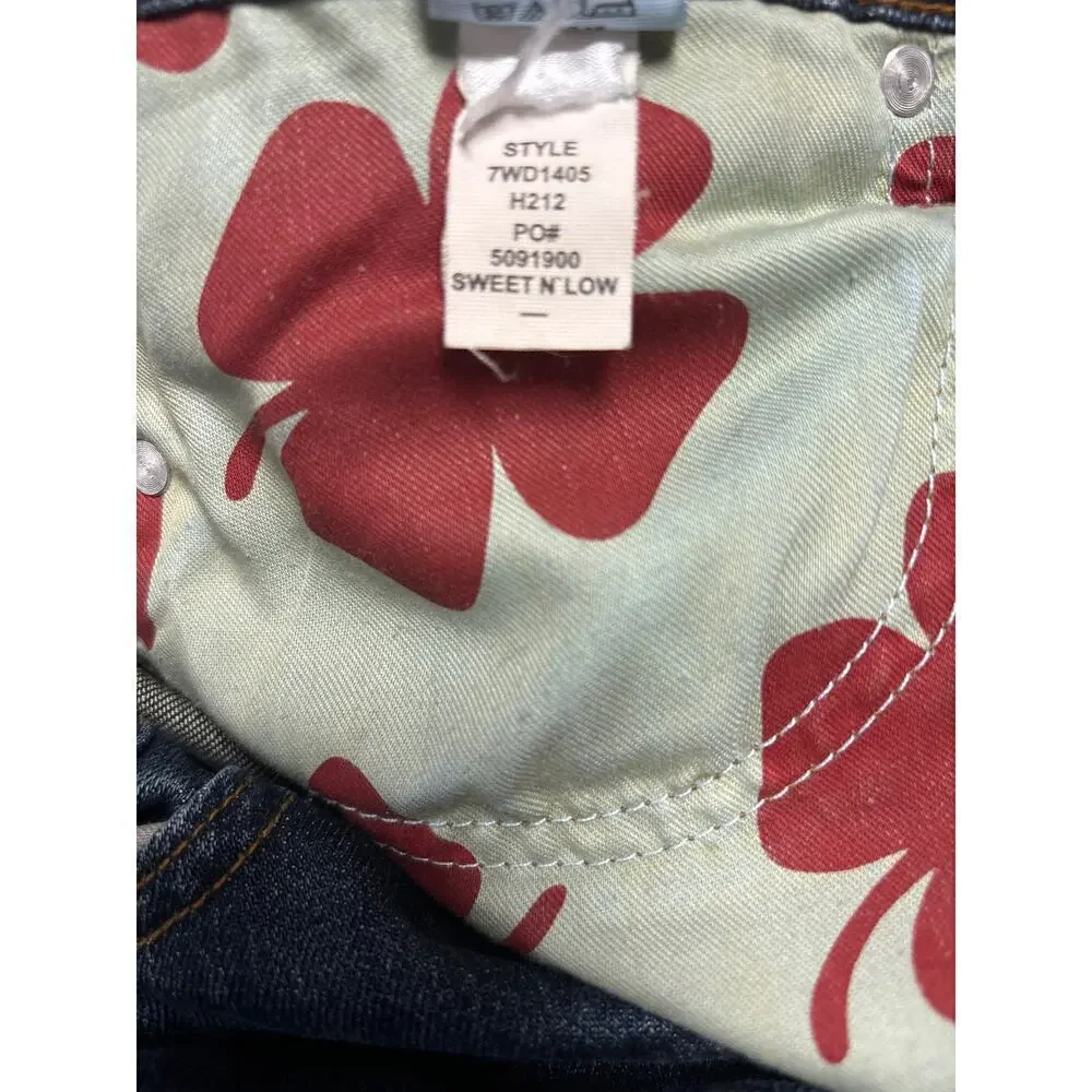 Lucky Brand 7WD1405 Sweet n Low Straight Leg With Slight Flare Women’s Size 8/29